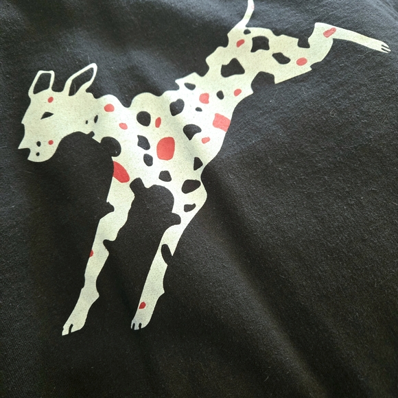 Drawstring Sweatpants And Sweatshirt with Dalmatian Print - Picture 10 of 12